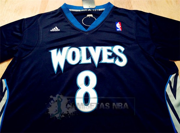 Camiseta Manga Corta Timberwolves Lavine Negro